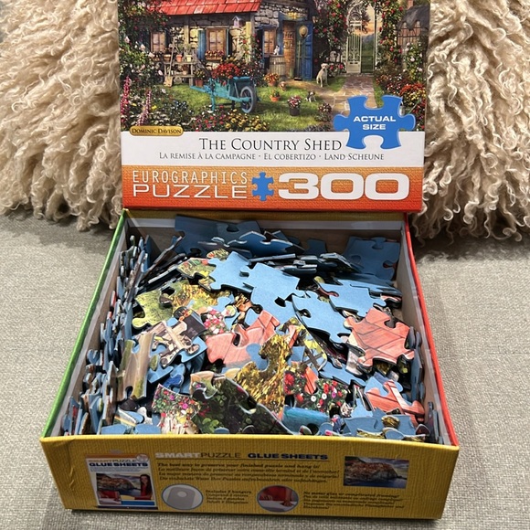 🔴3/$25🔴Eurographics puzzle The Country Shed by Dominic Davison 300-Piece - Picture 2 of 3